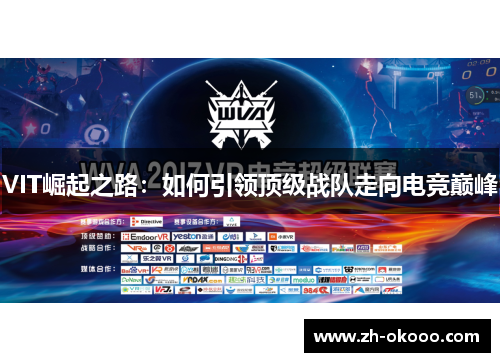 VIT崛起之路：如何引领顶级战队走向电竞巅峰